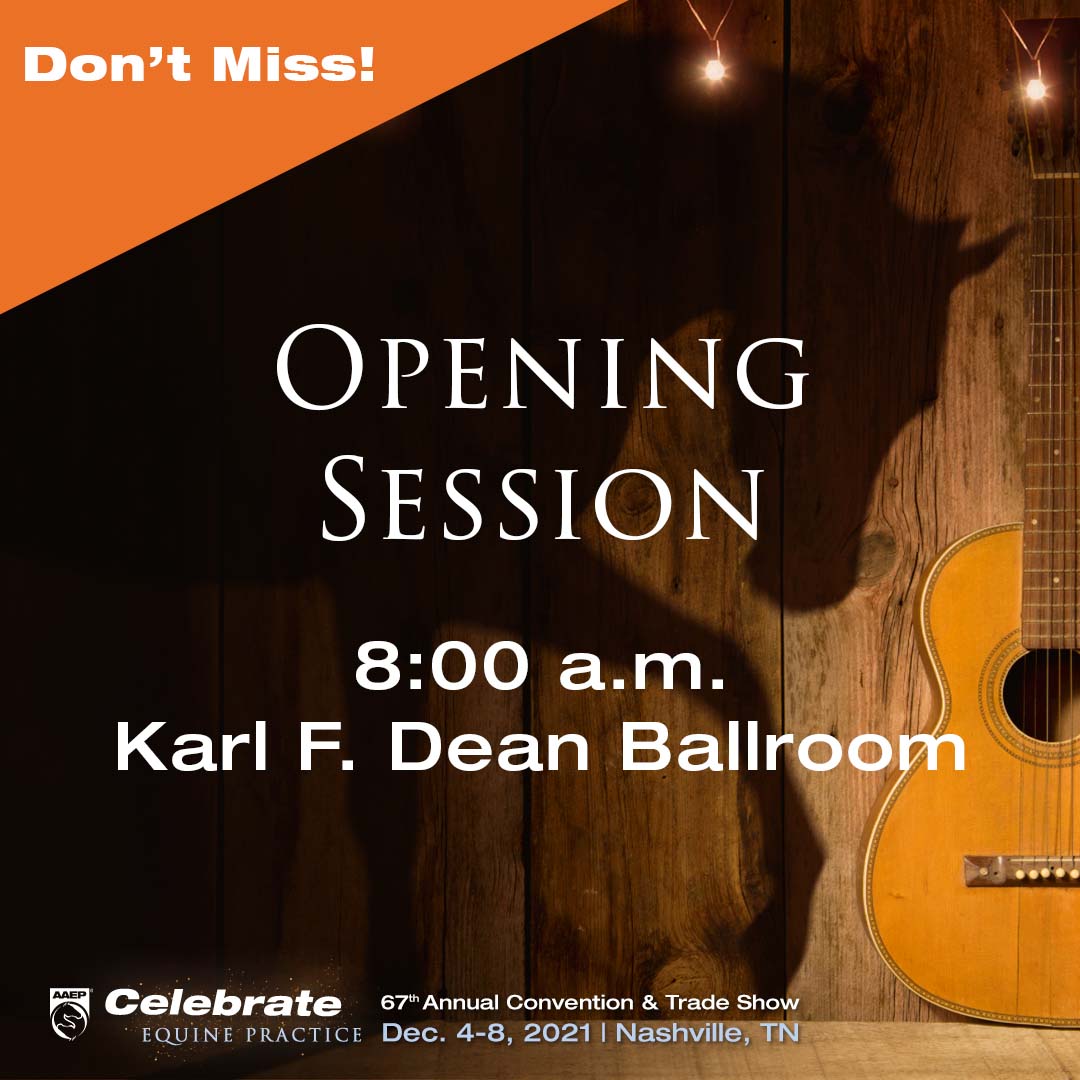 AAEPHorseDocs's tweet photo. If you are a horse doctor in Music City Usa for #AAEPNashville, be sure to join us at 8 a.m. for the kickoff of the educational program! #celebrate #equinepractice https://t.co/HXUiXkznqr