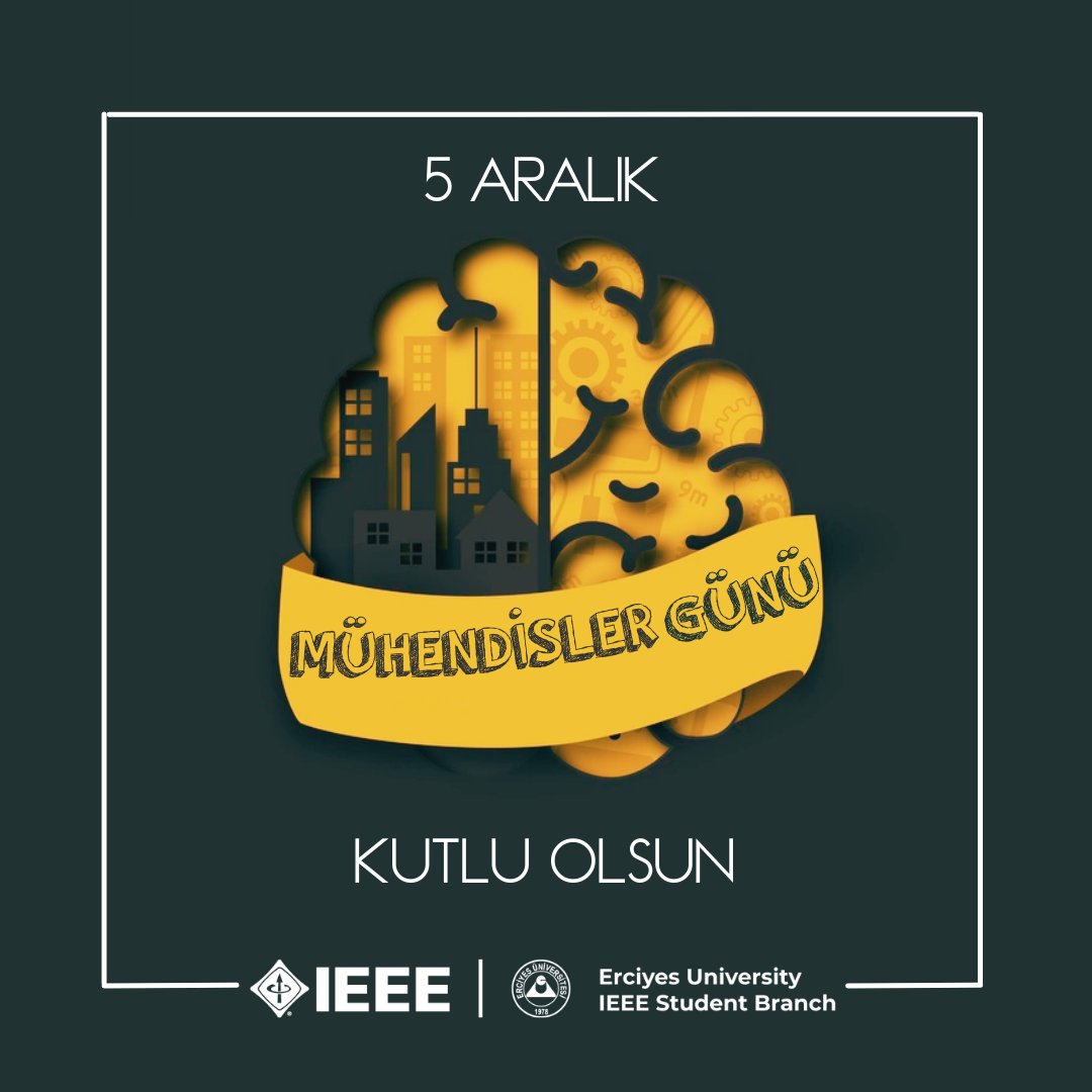 Erciyes  University IEEE Student Branch tweet media