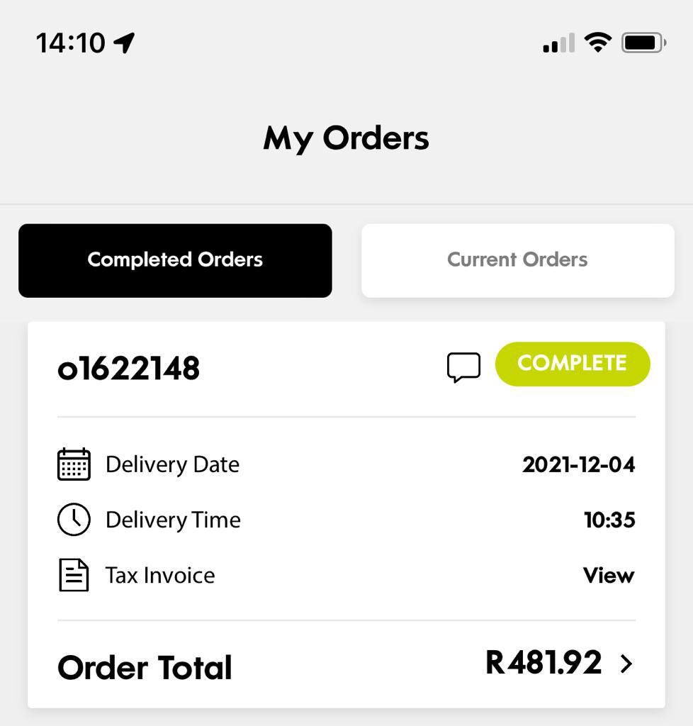 romesrosy's tweet photo. @WOOLWORTHS_SA my husband ordered from woolies dash yesterday- it says that it has been delivered but it has not. Please see order number https://t.co/W5ZVM74s6v