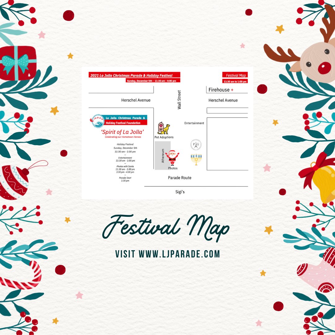 LJPARADE's tweet photo. Holiday Festival - 11:30 am to 1:00 pm #ljparade https://t.co/bNXkbcfJdd