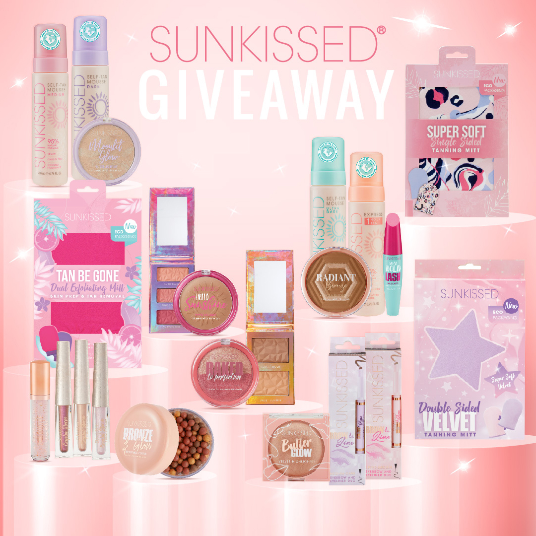SaversHB's tweet photo. ✨#GIVEAWAY✨

Get your glow on this Winter🌞🌞

We've teamed up with Sunkissed to give away THREE Sunkissed goody bags 😍

For your chance to WIN simply RT &amp; FOLLOW @SaversHB 

UK only. Ends 23:59 08/12/21. T&amp;Cs apply https://t.co/JeOtv3ySbR https://t.co/FdDPiF9OrX