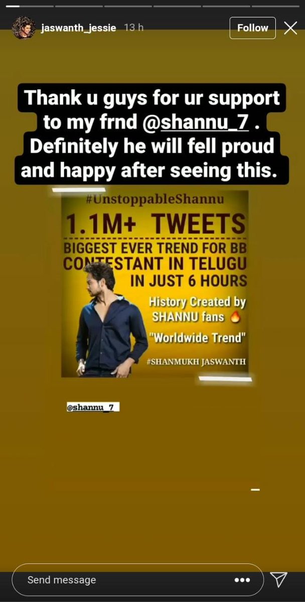 Pavan71963723's tweet photo. @adireddyfantasy Shannu #UnstoppableShannu https://t.co/plvVS8bSec