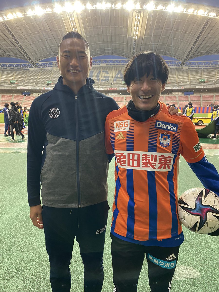 鄭大世 現役引退の田中達也との ラストショット にファン感激 素敵な写真 フットボールゾーン 2