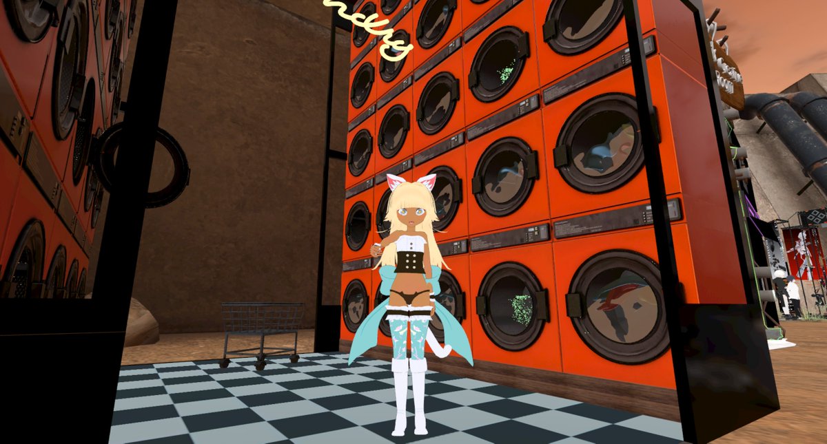 コインランドリー、
めちょときめいたにゃ/ᐠ｡ꞈ｡ᐟ\！

#Vket
