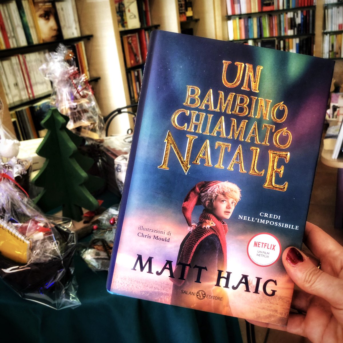🎄Il meraviglioso, unico, magico momento del Natale 💫 
UN BAMBINO CHIAMATO NATALE di MATT HAIG (SALANI)
#milleeunapagina <a href="/salanieditore/">Salani Editore</a> #Natale2021