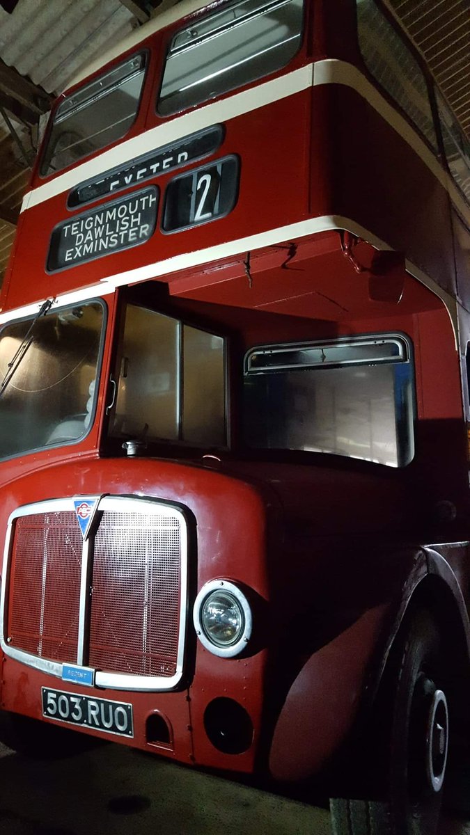 DevonGeneralOT's tweet photo. 503 RUO is our 1964 Willowbrook-bodied AEC Regent V. For more information about this bus please see https://t.co/E1M8tNaPaH
We welcome donations in support of our work - please see our Support Us page: https://t.co/l2K3e44Qnd 
#devongeneral #devon #exeter #torquay #paignton https://t.co/cHkttHIqHh