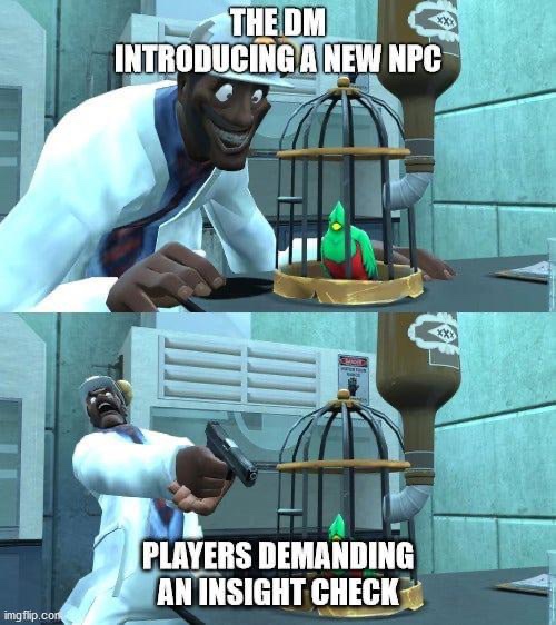 mercsofmischief's tweet image. We DM that gives us trust issues. 

#dnd #dndmemes