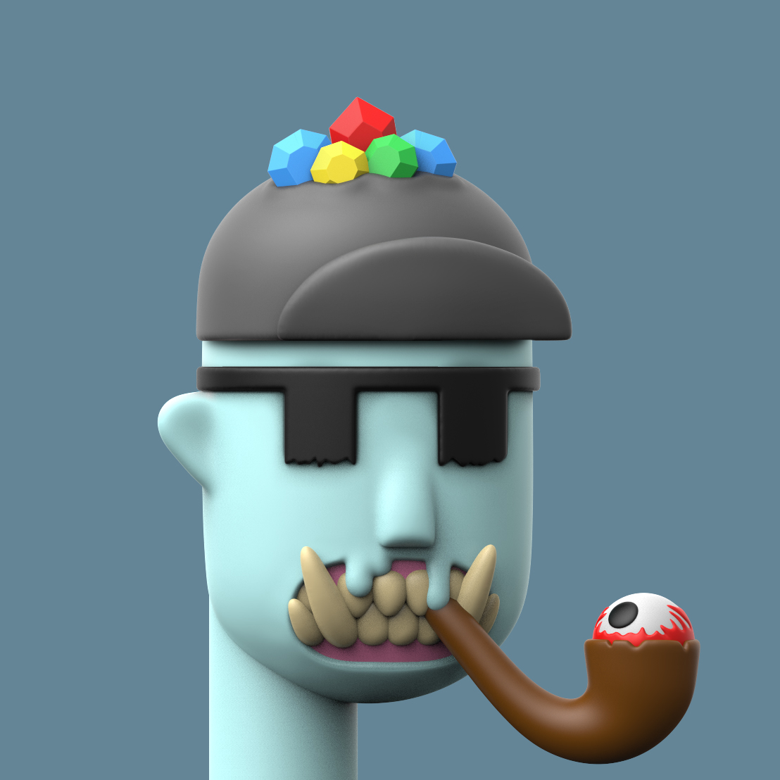 Dr.ETHvil's 3D FrankenPunks 😈,🧪 tweet media