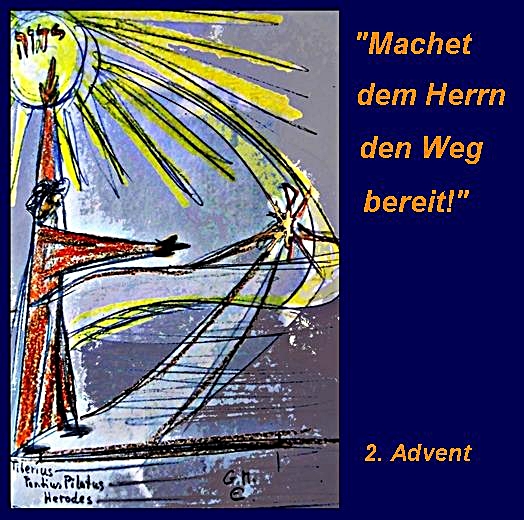 g_ehlert's tweet photo. 5. Dez. 2021 = 2. #Advent C 

Aufruf: Seid #Wegbereiter*innen! '

Damit #Begegnung möglich wird. 
Stolpersteine aus dem Weg räumen...
Gräben der Entfremdung beseitigen...

Dann können Menschen das #Heil/ den #Heiland sehen - von #Gott her kommend.

https://t.co/Fo5YVnlvle https://t.co/jxAGgA4aFI