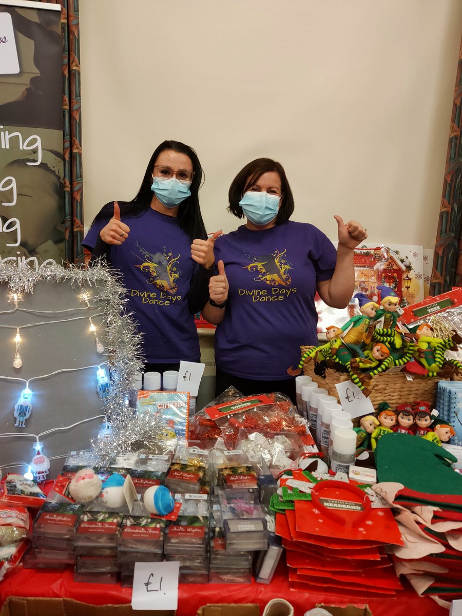 DivineDaysUK's tweet photo. Very successful Christmas pop up shop raising funds for our children's dance kit 💜thank you to everyone who supported us and thank you to the local businesses who donated the fantastic products to sell 💜 https://t.co/vo33aMubM7