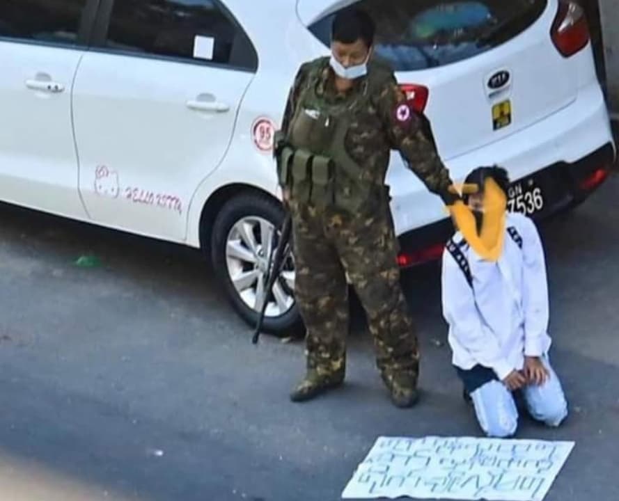 eaintkaymon's tweet photo. #Dec5Coup 
#WhatsHappeningInMyanmar https://t.co/JpEORmFDEQ