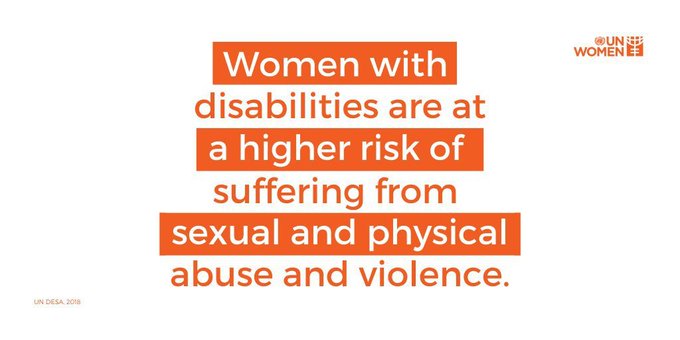 up_ashc's tweet photo. The rate of #domesticviolence has increased dramatically during #COVID19. The vulnerability of women with #disabilities to #GenderBasedViolence  is even greater. We must join together &amp; pledge to ensure the safety of women #OrangetheWorld @UN_Women #wicciupashcouncil https://t.co/D915fkMUFX