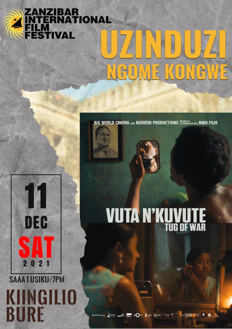 ZIFF | VUTA NKUVUTE TZ PREMIER 

 🗓 Date : 11th Dec,2021
📍Location : Ngome kongwe, the Old Fort, Zanzibar 
⏰ Time : From 7pm 
FREE ENTRANCE FOR ALL!! 

Karibuni sana! 

#ziff | #ziff2021 #kijiweniproductions |#vutankuvute