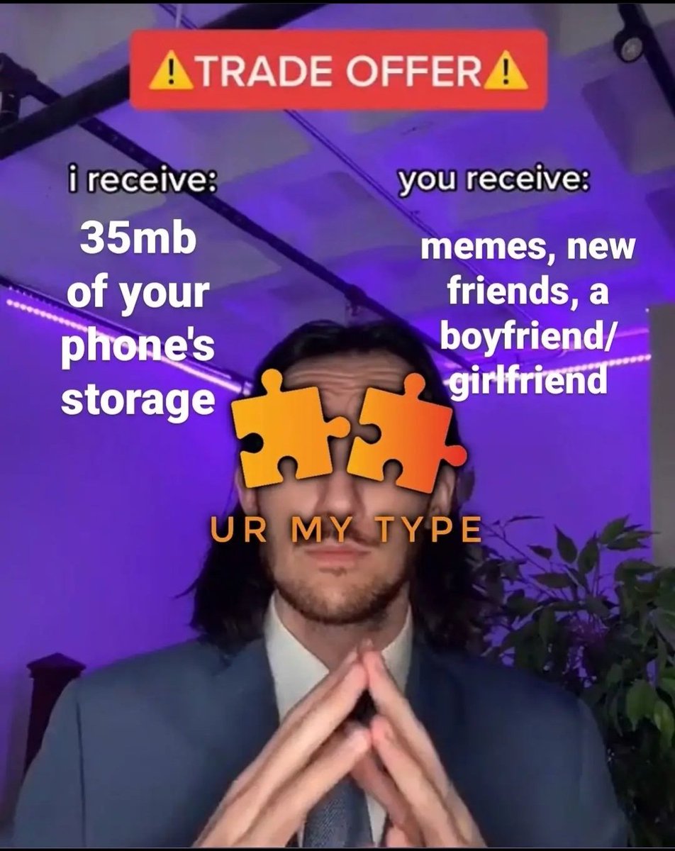UrMyTypeApp's tweet photo. We make you an offer you can't refuse..
#FindYourType on #UrMyType https://t.co/yygvoAwmCp