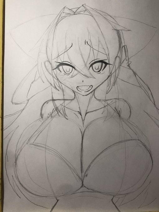 こっからこうじゃとアレコレ試してみたかったナオチャンス
目は流石にある程度キチンと描かないといけないっすね(1敗 