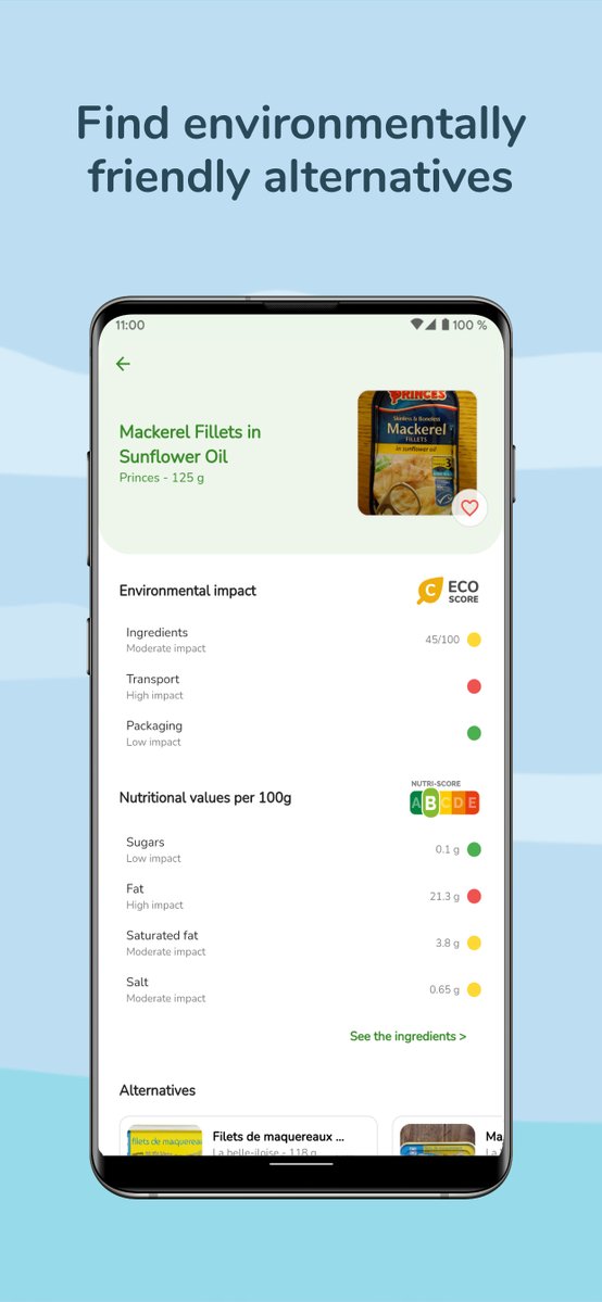 fr__ju's tweet photo. Verdure, a simple app which gives you the #EcoScore and #NutriScore of your #food and promote better alternatives with lower #environmental impact, is now available in the UK!

We can all act against #ClimateCrisis.

Android: https://t.co/InzZwwklpL
iOS: https://t.co/3H6FCbHqCB https://t.co/nmipJBXfW9