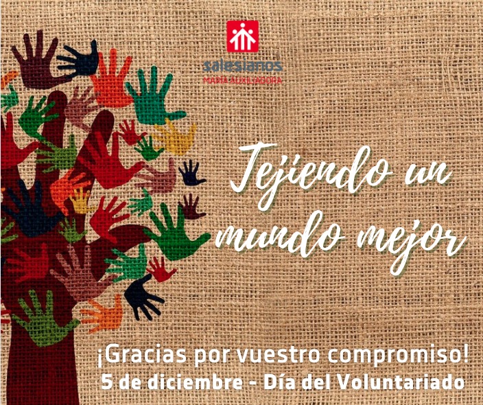 SalesianosSMX's tweet photo. 📌 En el #DíaDelVoluntariado tenemos muy presentes a todas las personas que entregan su tiempo colaborando en las casas salesianas para tejer un mundo mejor 🌍. 

📣 ¡Muchas gracias! ¡Sois un ejemplo de generosidad! ♥️ https://t.co/NH9pYfk1KT