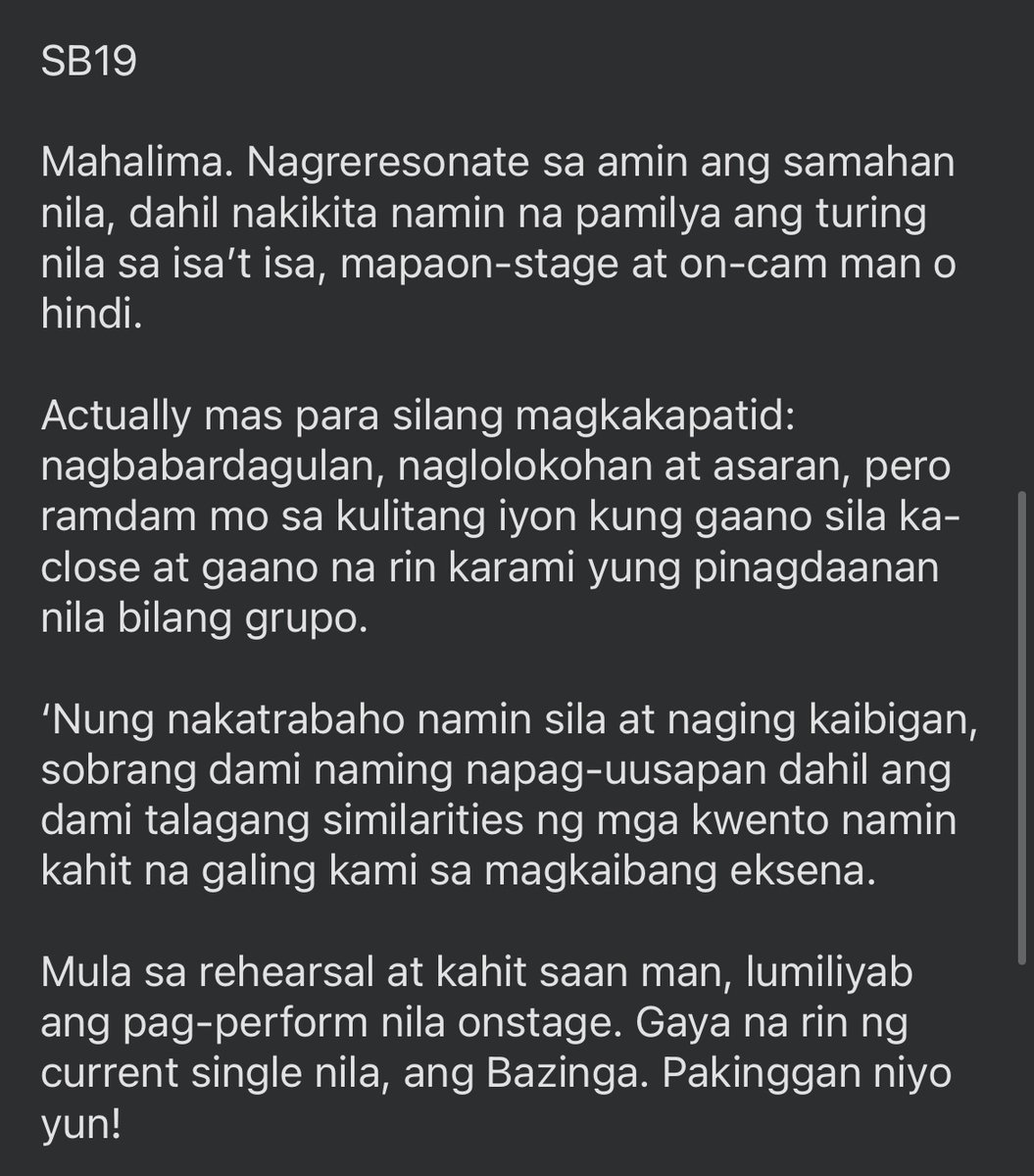 BenAndBenMusic's tweet photo. . @SB19Official 
#BenAndBenConcert https://t.co/QJ7RjR3VTF