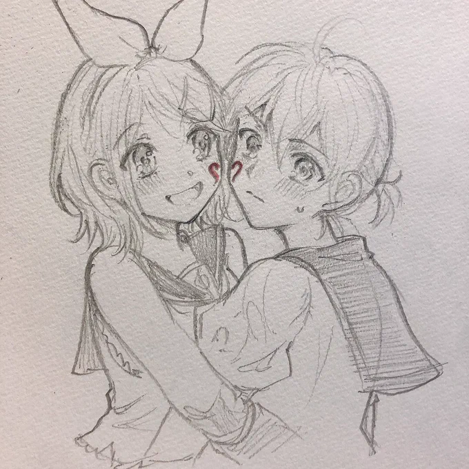 久しぶりに鉛筆 
