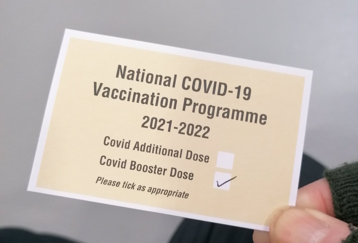 FOS_Images's tweet image. Boosted !!! Bring on Christmas !!! #vaccine #vaccinebooster #citywest #CovidVaccine #COVID19