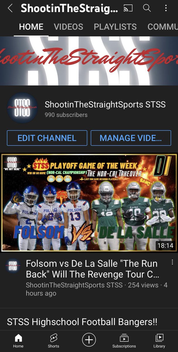 STSSFilms's tweet photo. Only 10 more subscribers to go!!!! Go to STSS on YouTube to subscribe if you haven’t and let’s keep it going!!! #roadto1ksubscribers #stss #weouthere https://t.co/yIE8uTQphP