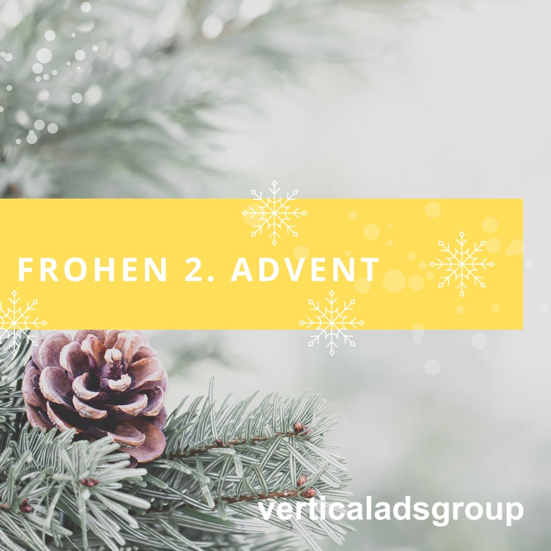 Wir sagen euch an, den lieben Advent, seht doch, heute schon die zweite Kerze brennt! 🕯️🕯️✨
 
Wir wünschen euch einen gemütlichen 2. Advent 🎄

Eure verticalAds Group 😊

#verticaladsgroup #affiliatemarketing #performancemarketing #onlinemarketing #advent #weihnachtszeit