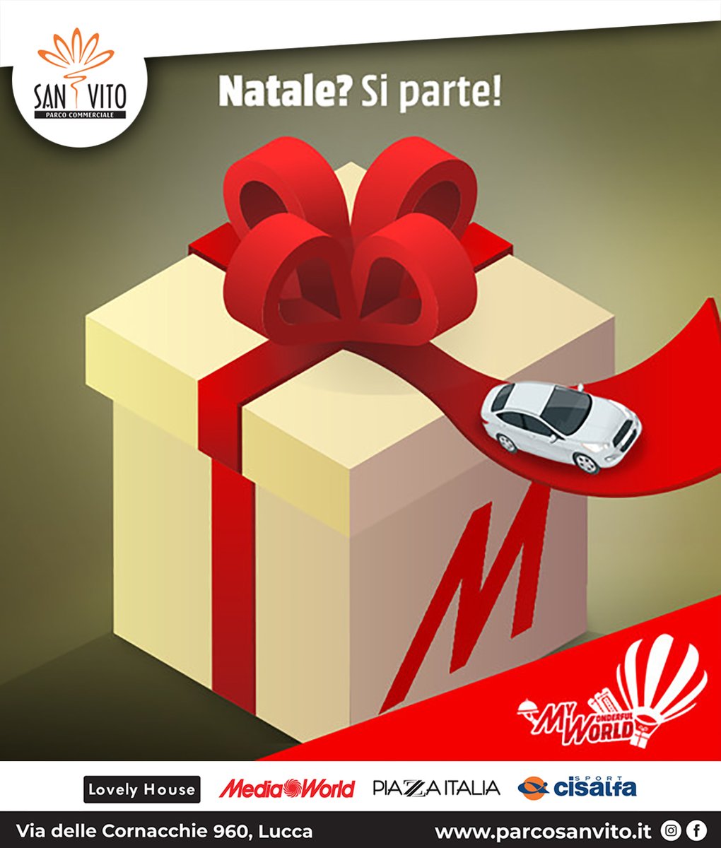 Nel nostro Store #MediaWorld il #Natale parte in quinta! 🚙
Iscriviti al programma fedeltà #MyWonderfulWorld! 💪

#lucca #igerslucca #mediaworlditalia #5dicembre #fattoappostaperme #mediaworlditalia