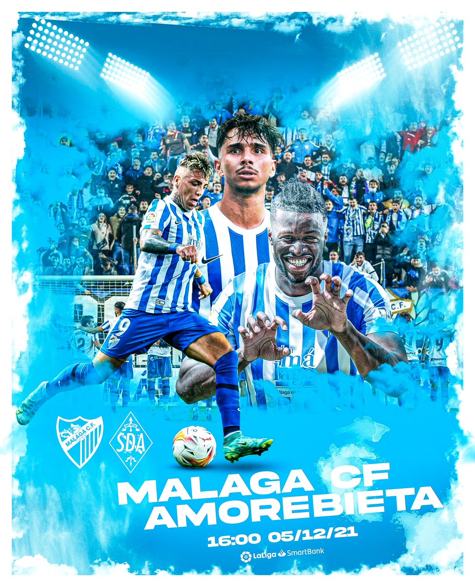 ByMelillero72's tweet image. ⚔️MATCHDAY⚔️
🆚@SDAmorebieta
 🏟️La Rosaleda
⌚️16:00

#smsports #LaLigaSmartBank