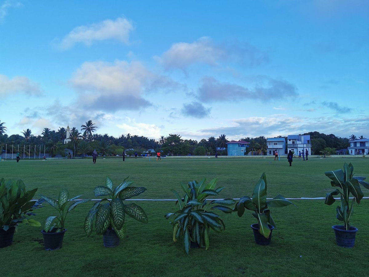 CBM partnered with <a href="/FVMCouncil/">Fuvahmulah City Council</a> to organize a fun event to celebrate 10 years of cricket in the city &amp; the opening of the cricket stadium.

A token of appreciation was presented by Pres. <a href="/mofaisal12/">Mohamed Faisal</a> to commemorate  &amp; thank the council for their support for cricket development.