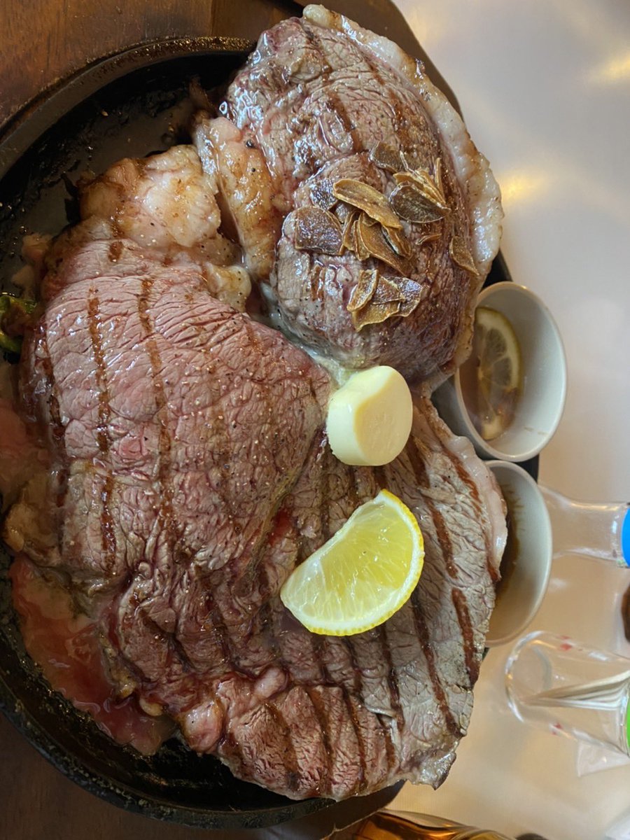 kmk_141's tweet photo. 年内最後のツーリング楽しかたww🏍🥩
皆さん、また来年も安全運転でツーリング楽しみましょうww🏍🏍🏍

#ステーキ　＃五木村　#安全運転　#ツーリング  ＃神話の里 https://t.co/9Z1ApDMAzn
