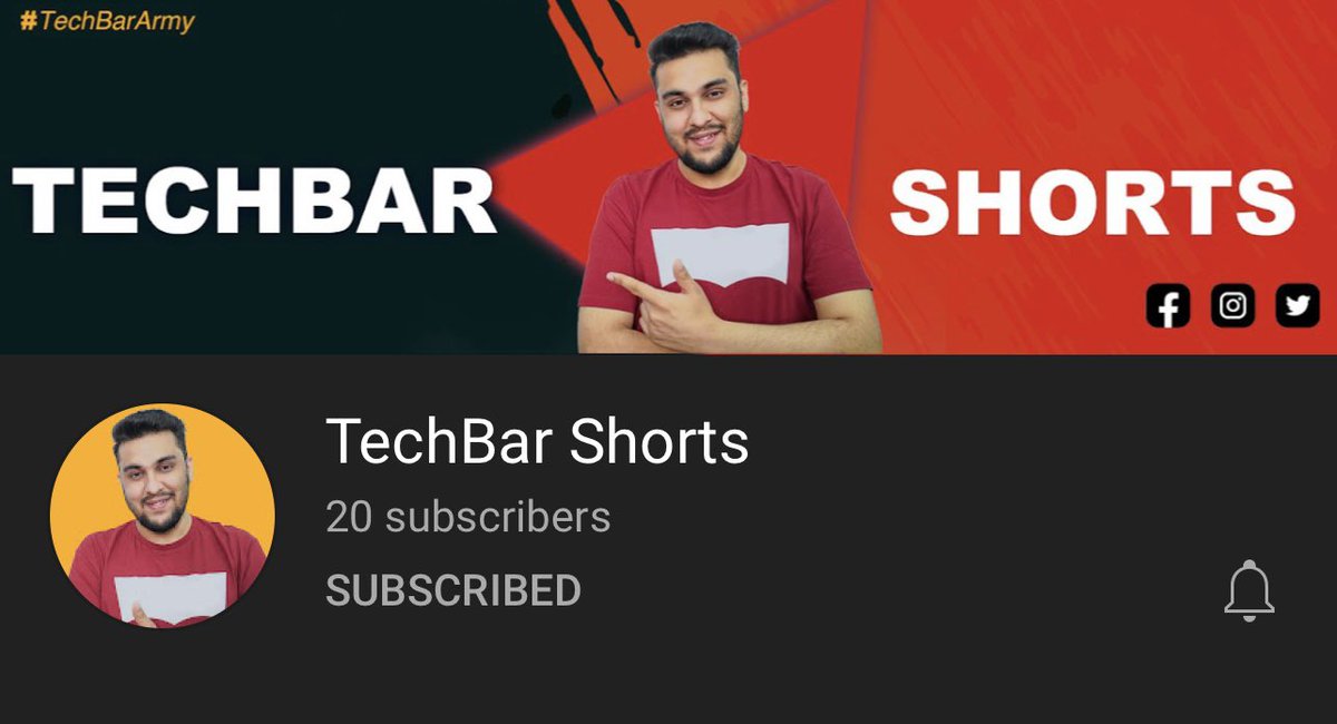 ShokeenSanchit's tweet photo. New Channel Alert! 
Need your LOVE &amp; Support! 

I am blessed ki mujhe apki jaisi audience mili hai…! 

Is naye channel par 30 sec mei apko bohot helpful &amp; informative TECH VIDEOS milegi! 

Subscribe Now: https://t.co/pGBxponXUJ

Love you #TechBarArmy ❤️ https://t.co/ueV5IjUPTk