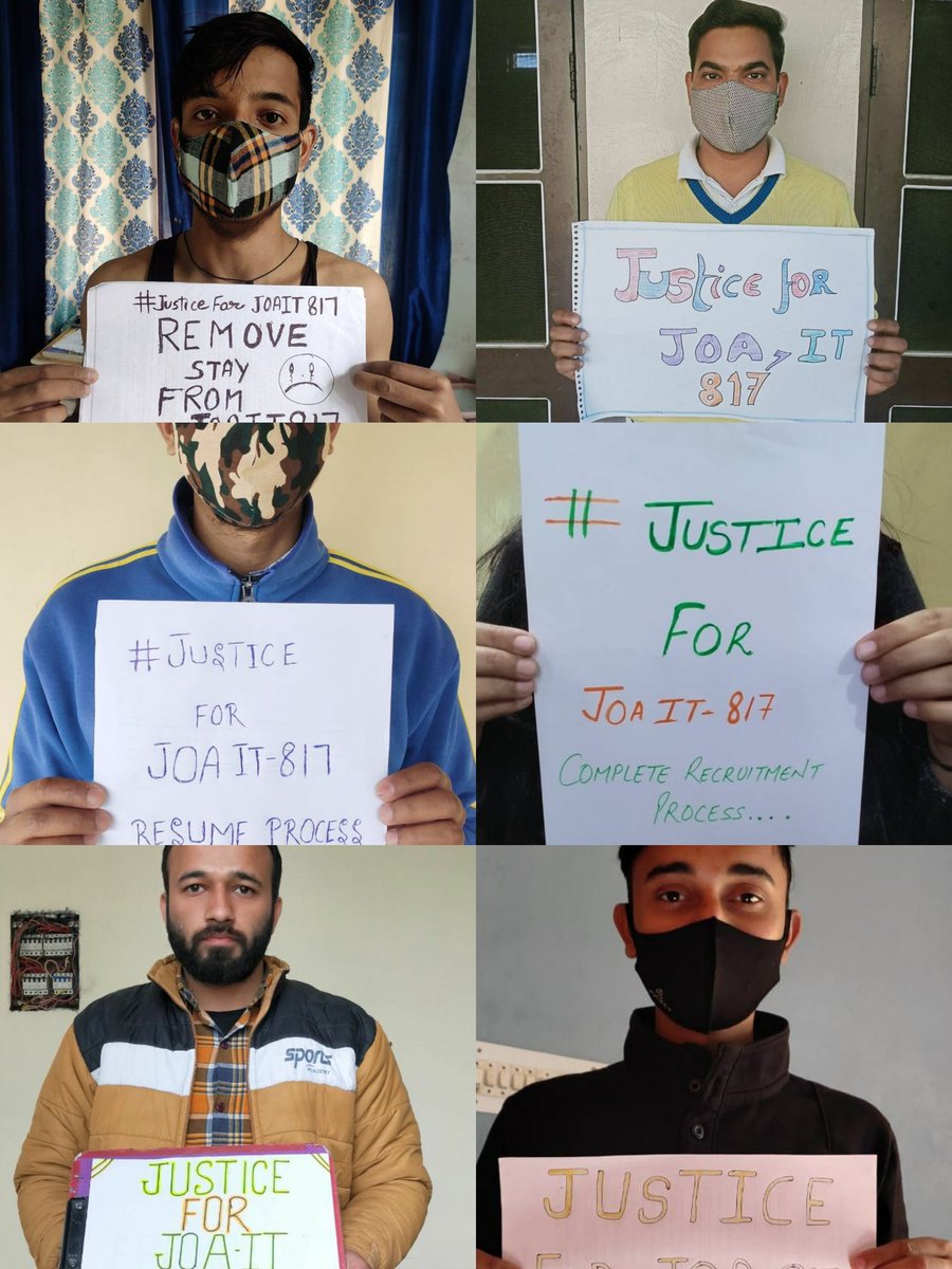 RajpootChhavi's tweet photo. #JusticeforJOA817 
#Remove_Stay_From_JOAIT817
माननीय मुख्यमंत्री जी, 20,000 परिवार सरकार से राहत की आस मे बैठे है। जल्दी JOA 817 को बहाल करें। 
#दो_नौकरी_हमको 
@jairamthakurbjp 
@PavanRanaRSS 
@BJP4Himachal 
@Anurag_Office 
@CMOFFICEHP
@livetimestv
@iSureshBjp
@DivyaHimachal https://t.co/EAuVafU9HT