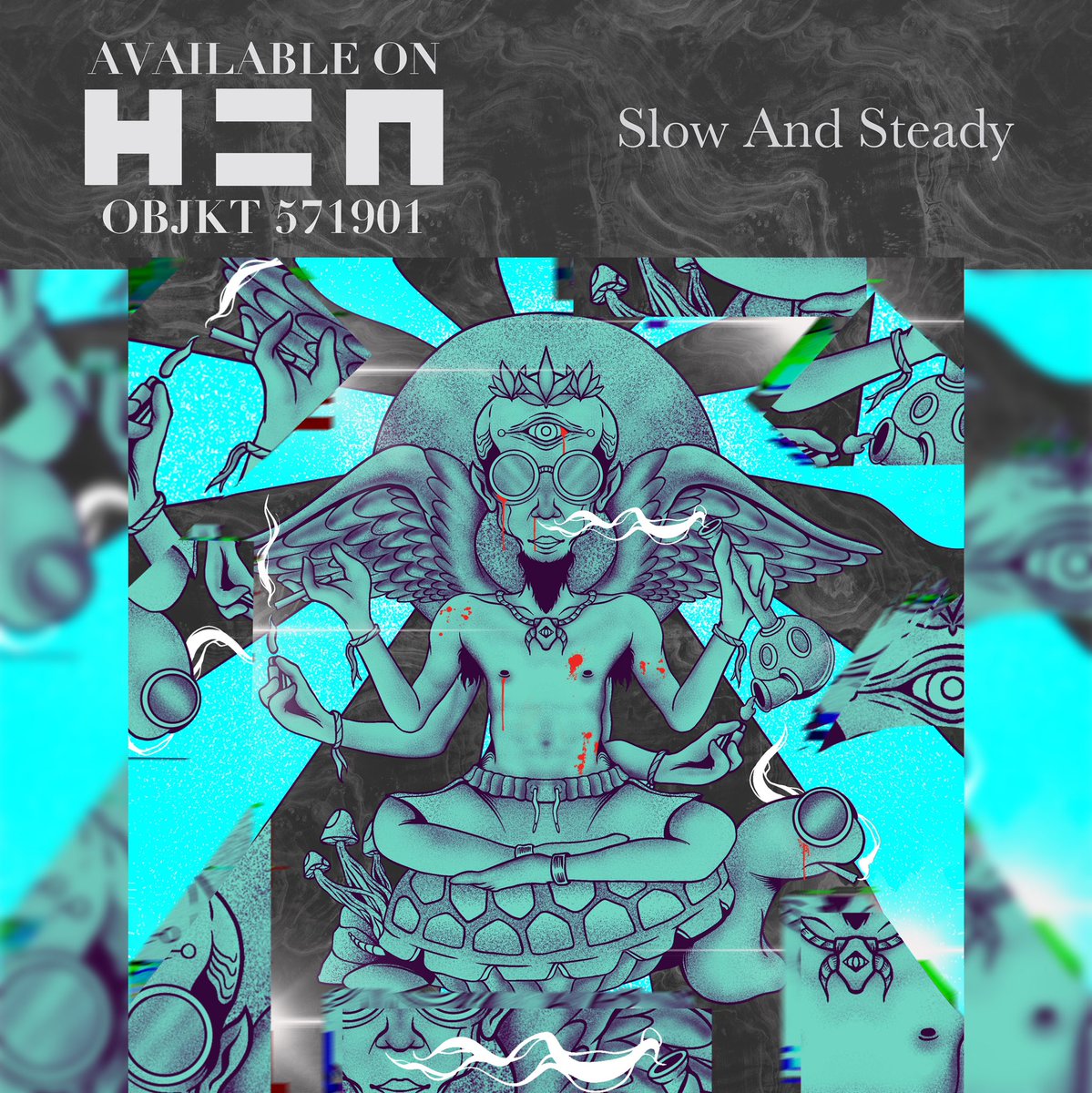 Slow And Steady

Dropping on🔥
 <a href="/hen_community/">(previously hicetnunc-community)</a> <a href="/objktcom/">objkt</a>

Objkt #570916
13 Eds
0.6 $Xtz

objkt.com/asset/hicetnun…
hicetnunc.art/objkt/571901

#NFTartists #NFTCommunity #nft #nfts #nftart #alien #statue #illustrationart #characterdesign #NFTcollections