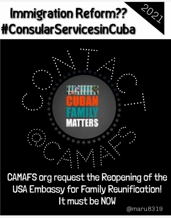 Su santidad, <a href="/camafs/">CAMAFS</a> le pide nos concede una reunion para hablar del tema emigración legal desde Cuba.  Ignorado y parado en el tiempo desde el 2017 y nuestras familias sufriendo esta separacion <a href="/Pontifex_es/">Papa León XIV</a> #ConsularServicesInCuba #CFRP