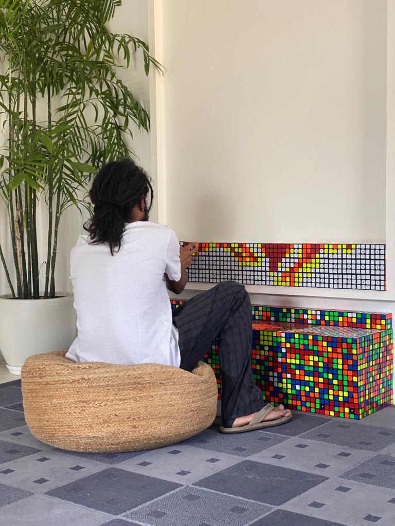 curious_cuber's tweet photo. @sandeepnailwal what's life without some abstract art of inspiring people #PolygonNetwork 
- the future is now - https://t.co/q6TeNJly9E