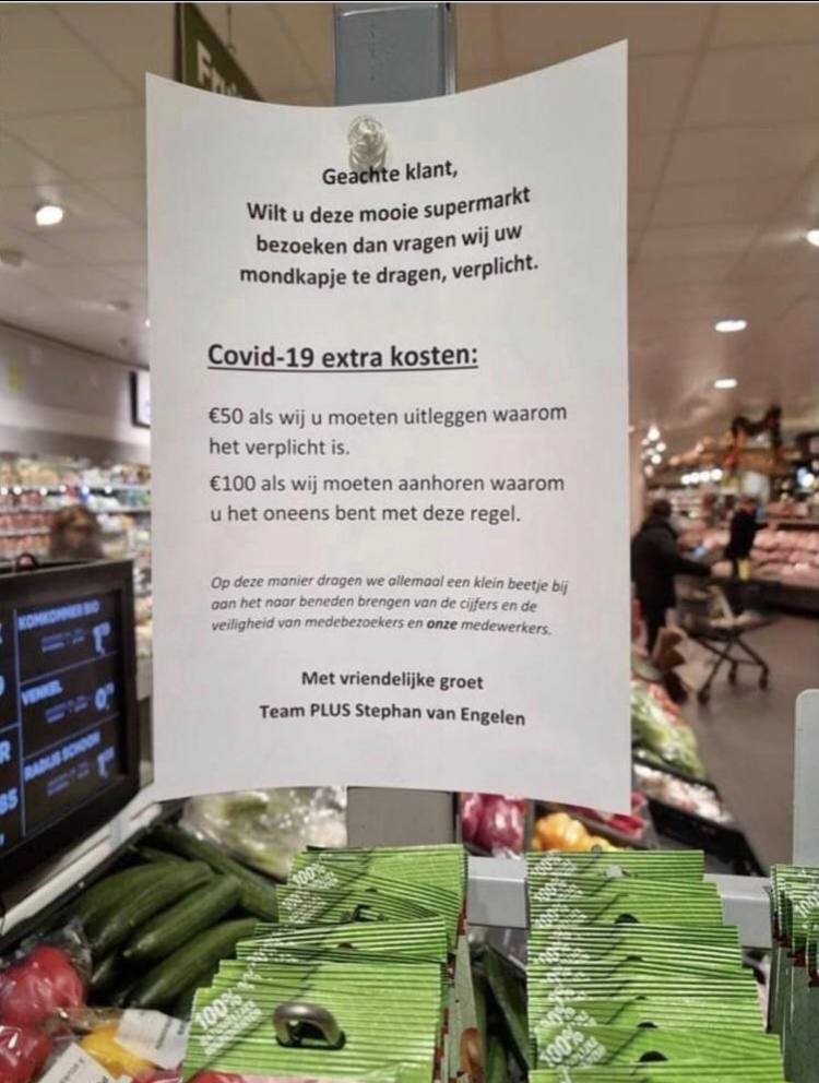 WiIIemAlexander's tweet photo. De heer Van Engelen kan een uitnodiging voor de Uitblinkerslunch verwachten. Hulde! #Corona #COVID19 #coronamaatregelen https://t.co/prpl7nuJbM