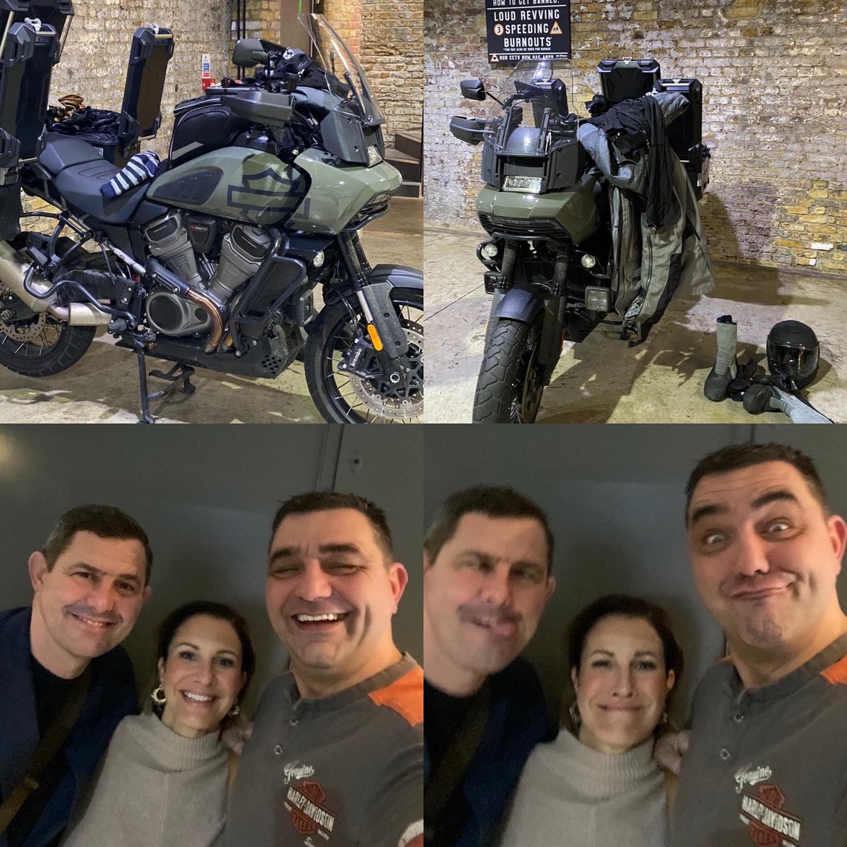 When you are back in #london after a long 2 years!! Awesome night at the <a href="/BikeShedMC/">BikeShedMC</a> with my old <a href="/SRMAlumni/">SRMAlumni</a> team listening to Richard of <a href="/takeonGravity/">Gravity</a> speak last week 👊🏻🖤