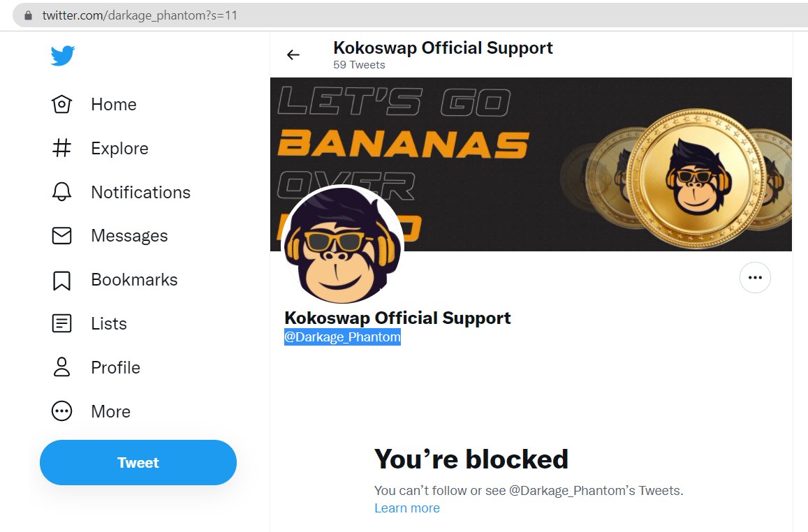 kokoswap's tweet photo. 📢Attention everyone:

The below individuals are ❌SCAMMERS ❌
1: https://t.co/vm9OaLILtO ❌
2: https://t.co/2AeIYpUf65 ❌
Please REPORT them and do not engage in any communication with them!!
Always be vigilant of the usernames, @kokoswap is the ONLY official account for us!! https://t.co/hNNReCHWQV