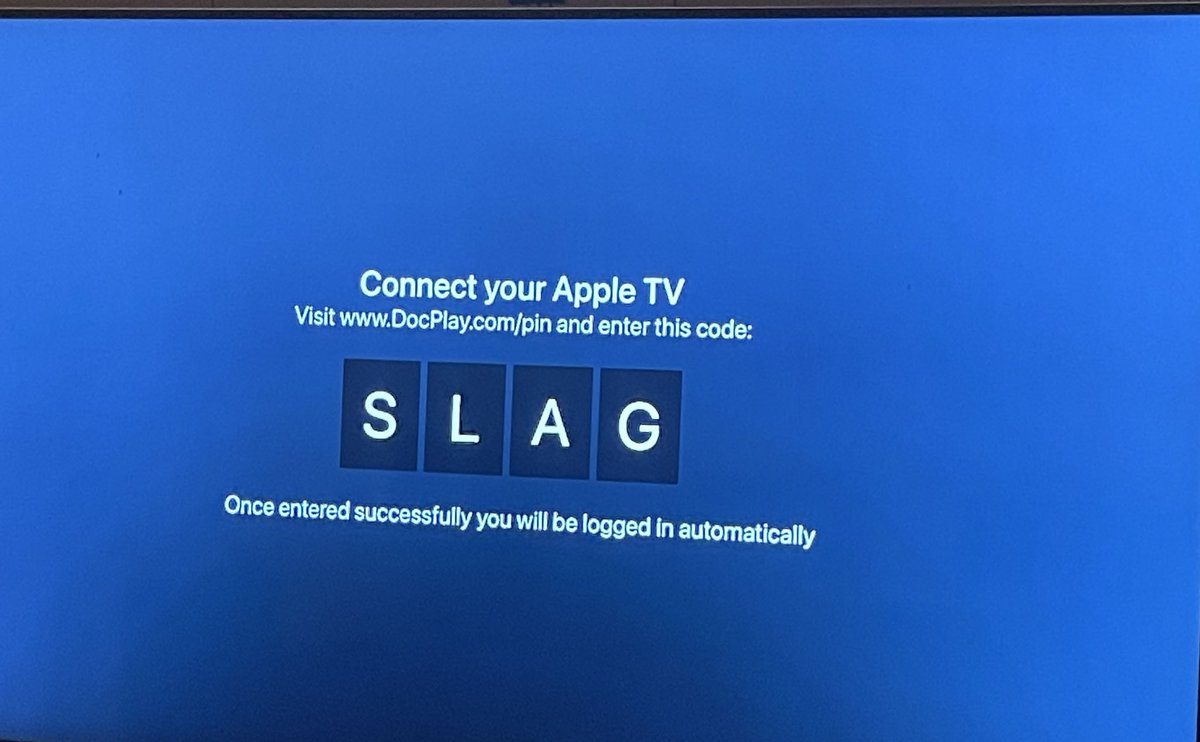 theweenabeena's tweet photo. Hey @DocPlayNow ermmmm have we met? #slag #docplay https://t.co/2qyAzr8hh0