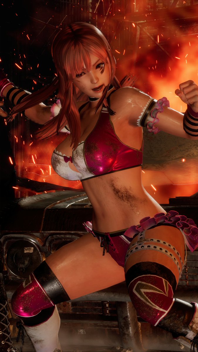 DOAを最後に遊んだのはPS2だったのかな。ゲームグラフィックがどんどん綺麗になってて驚くなぁ。COM同士の対戦を眺めてるだけでも楽しいもの。 