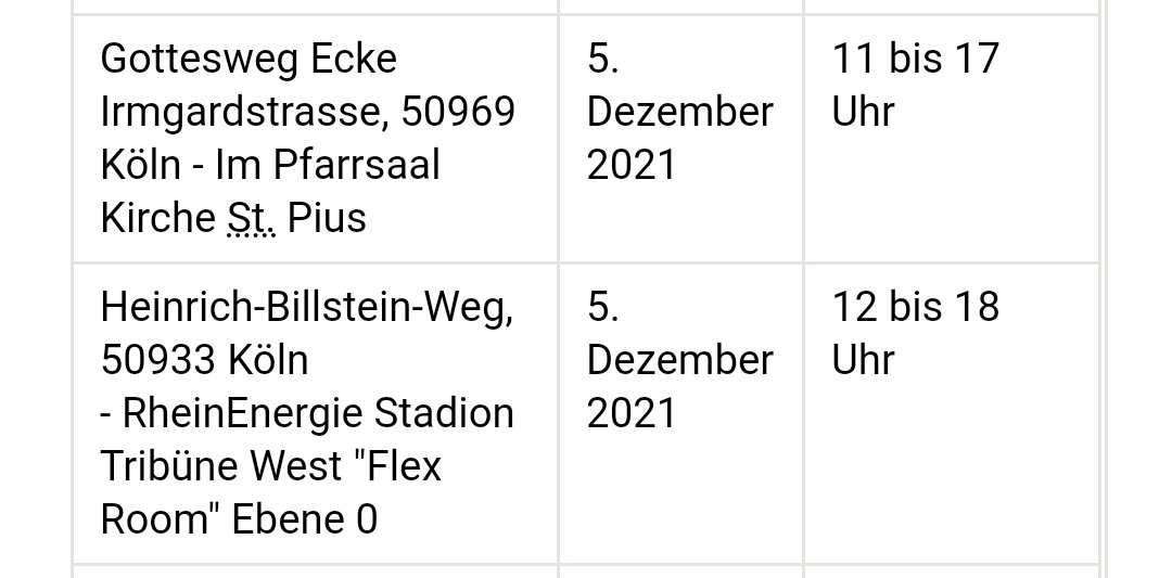 HenrietteReker's tweet photo. In Köln lassen sich immer mehr Menschen impfen - gut so! Ich möchte jeden und jede ermuntern, der/die bisher skeptisch war: Lassen Sie sich impfen, es ist der Weg aus der pandemischen Notsituation. Heute noch, zum Beispiel hier ⬇️ https://t.co/iERUtsvIgb