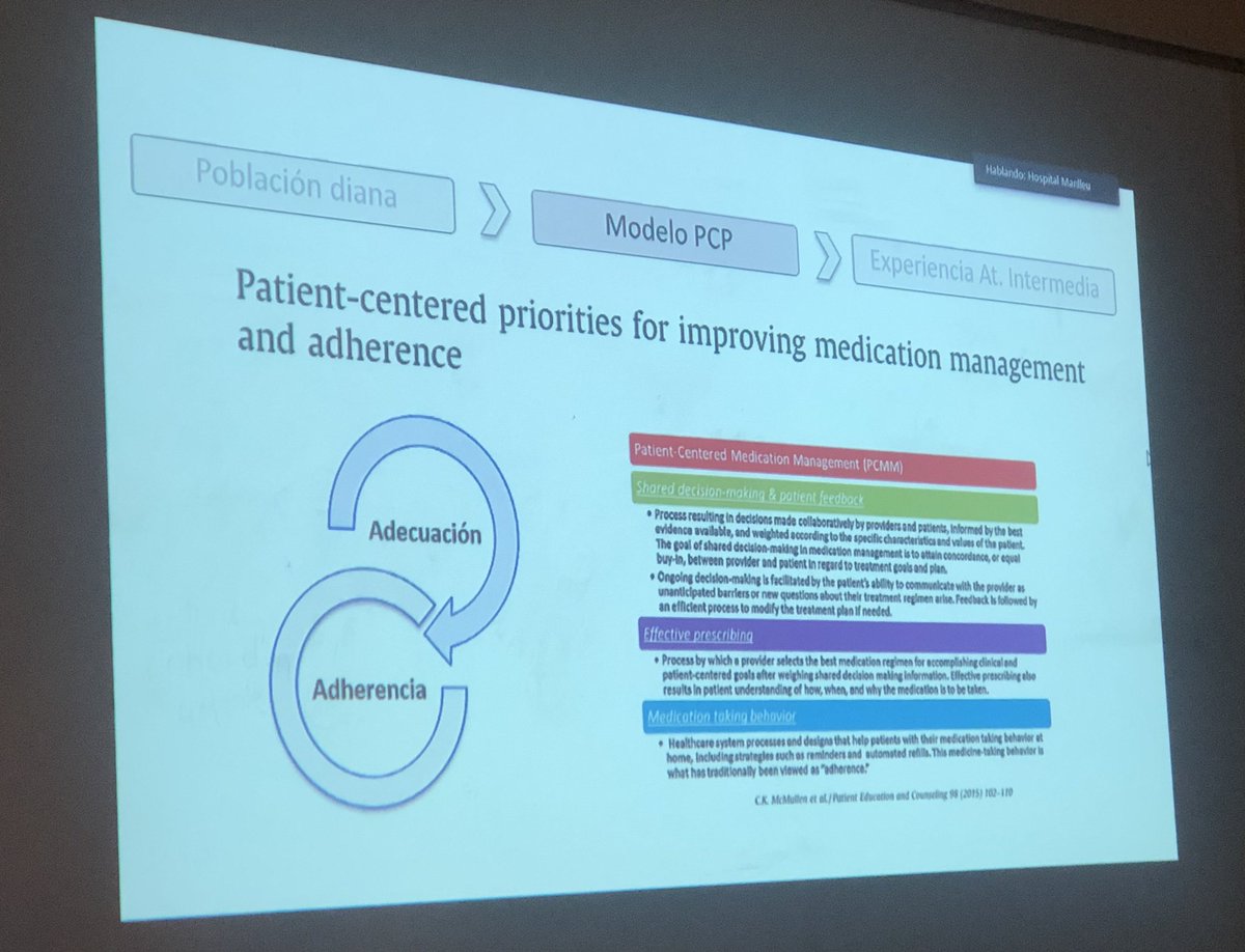 rmtorresa's tweet photo. Quan les tesis ens aporten #valorclínic… 🎯millorant l’ADHERÈNCIA del pacient, validant i promovent #practicasdevalor… quan potent es la #receptaelectrònica i no l explotem…parlar, escoltar prescripció centrada en el pacient #PCP 🔝@javigbueno 🔝 https://t.co/DRIYYn0Rx0