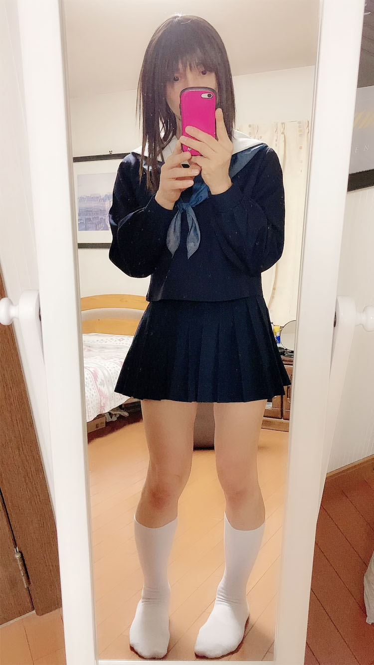 新品 冬 セーラー服 襟 カバー