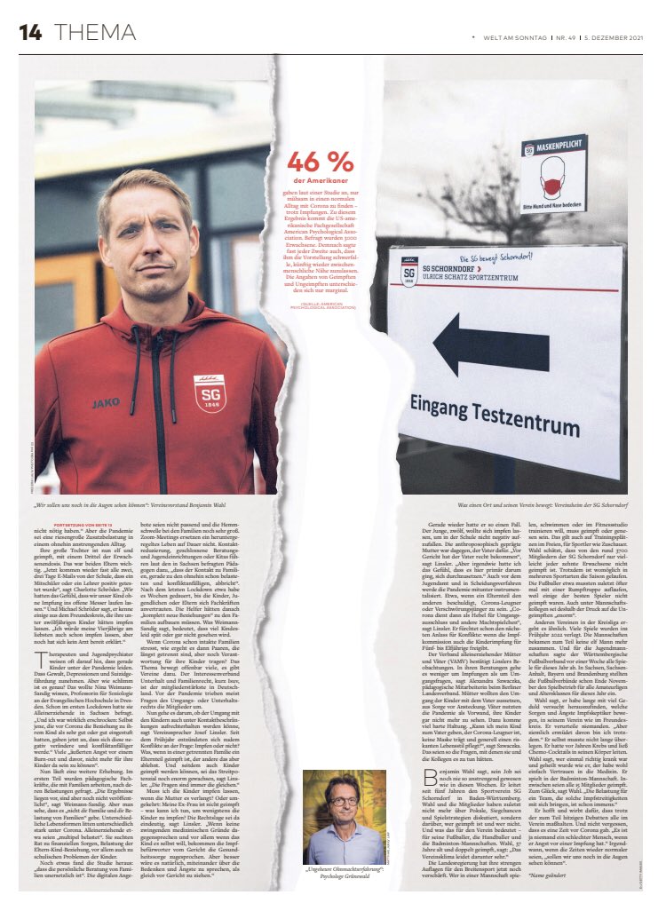 Deutschland im 2. Corona-Jahr: <a href="/kaiserinberlin/">tina kaiser</a> <a href="/HanneCrolly/">Hannelore Crolly</a> <a href="/AlexanderDinger/">Alexander Dinger</a> <a href="/SabineMenkens/">Sabine Menkens</a> <a href="/FreiaPeters/">Freia Peters</a> W. Büscher und E. Bodderas haben sich angesehen, was passiert, wenn eine ganze Nation das macht, was Psychologen Ohnmachtserfahrung“ nennen
<a href="/WELTAMSONNTAG/">WELT AM SONNTAG</a> <a href="/welt/">WELT</a> 
<a href="/MarcNeller/">Marc Neller</a>