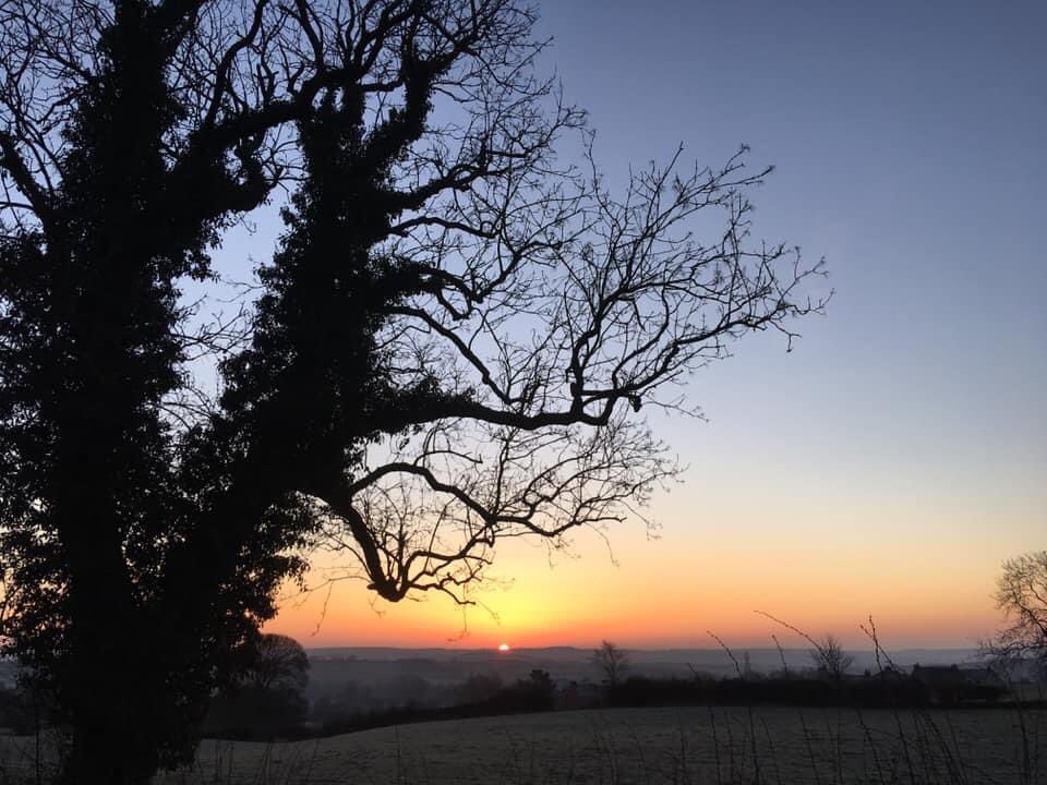 FloralRainbowAW's tweet photo. “And there live we as merry as the day is long.” #MuchAdoAboutNothing #ShakespeareSunday
#CodnorDenbyLane sunrise
#Inchture sunset https://t.co/Ywm9cMQxkH