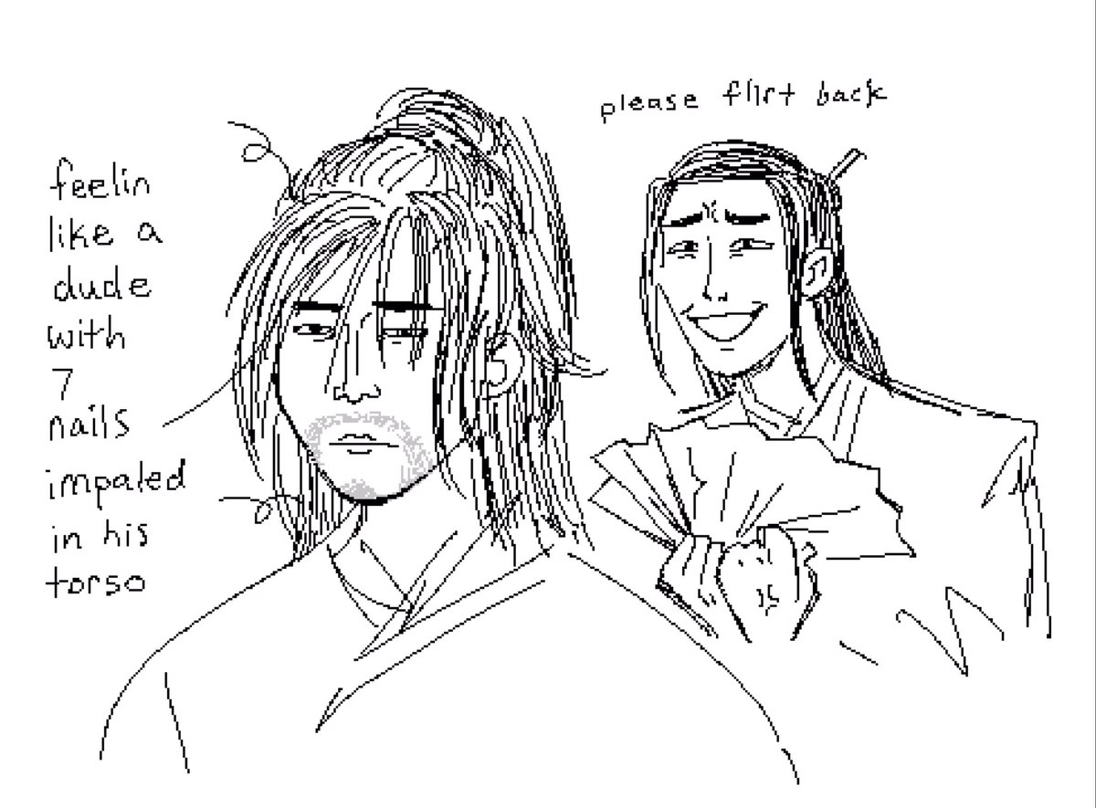 word of honor's trademarked sick-man stubble 