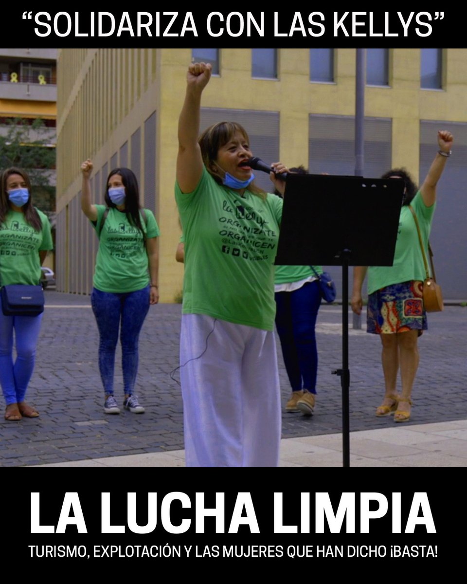 LasKellysBCN's tweet photo. 📢Ser Kelly también significa ser una guerrera y una defensora de los Derechos Humanos a Jornada completa.📢
La implicación en esta causa es absoluta.🙋🏻♀️💪🏽
#LaLuchaLimpia #laskellys #Barcelona #Dignidad #Respeto #DerechoLaboral #JusticiaSocial #StopSubconTRATAS 🔥
#MundoLimpio ✨ https://t.co/buozIg62it
