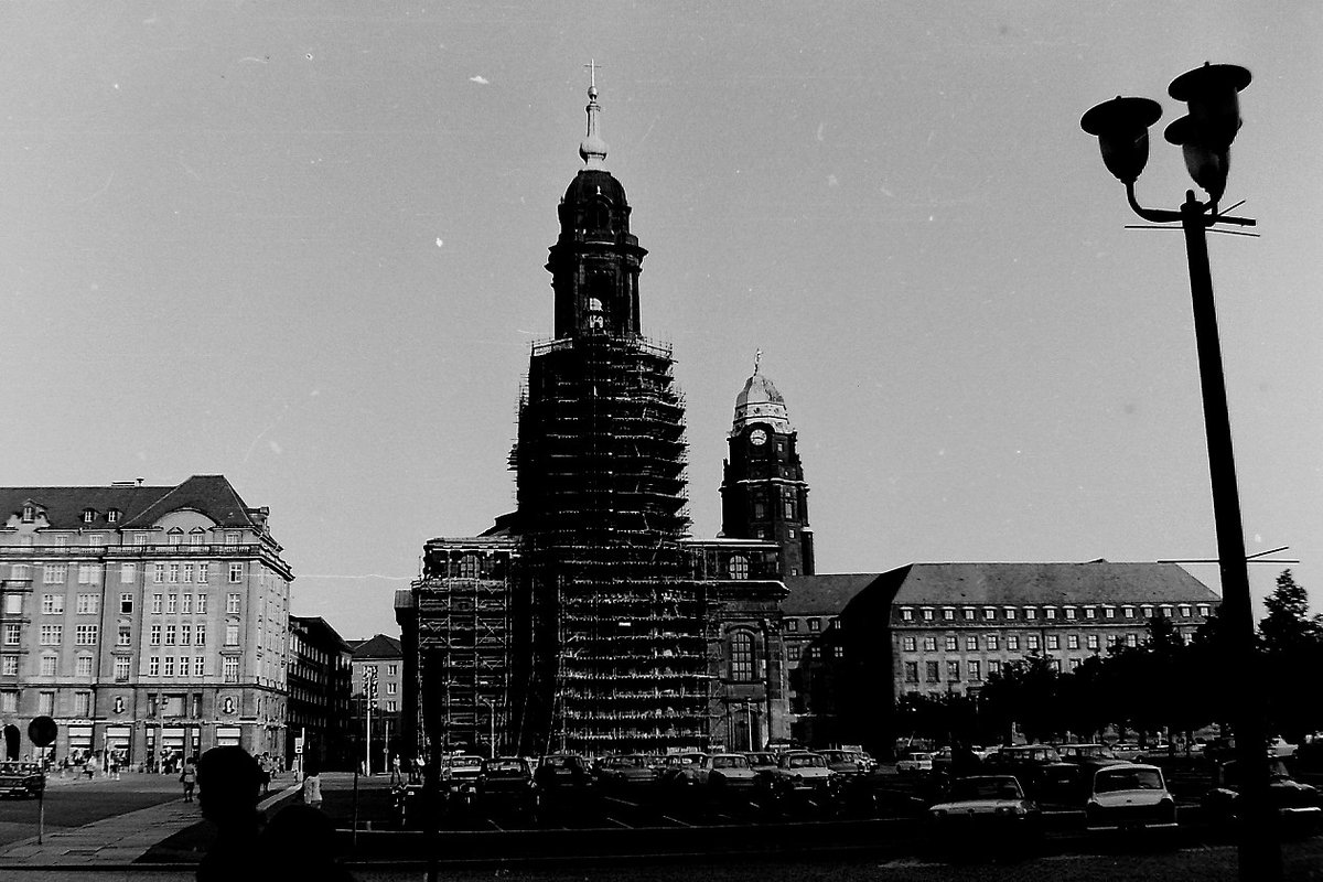 #Dresden
Kreuzkirche
1977