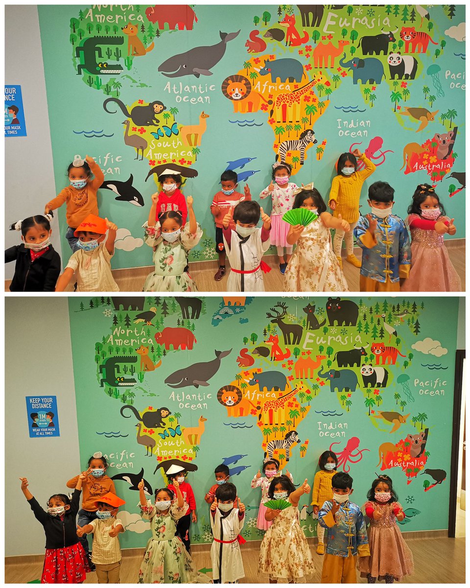 Monica_Paul1's tweet photo. #PreKgA_MightyMercury celebrating #WorldCulturesWeek dress up day representing China 🇨🇳 @gemsnms_alkhail @MichelleVerghe1 @Susanna_Porob @MurtazaShahin @NMSKindergarten https://t.co/ShV4aKYuif