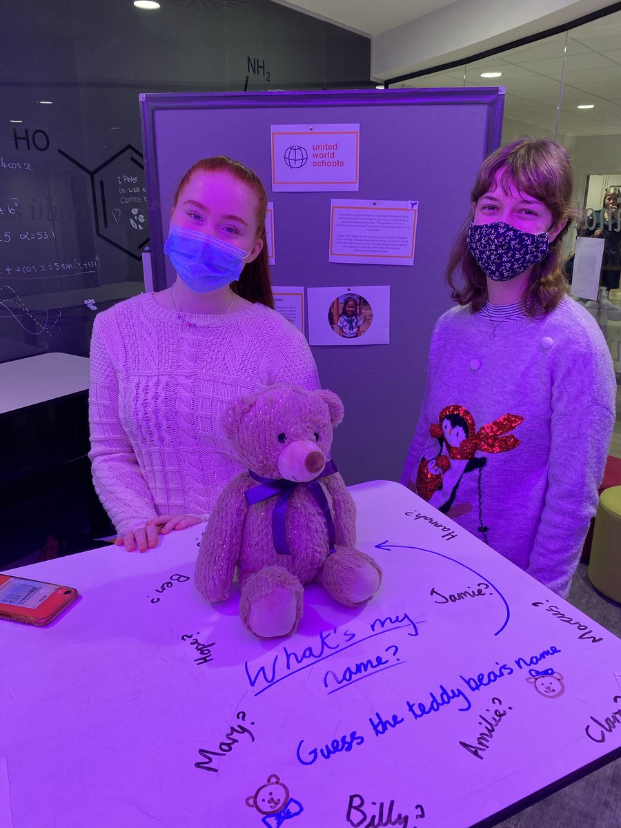 BGSServiceTeam's tweet photo. Thank you to everyone who joined us at the Christmas Fayre yesterday where we were raising awareness about and money for our school charities @FamilyGroups1 and @teamUWS. Winners of our competitions, including this lovely bear, will be emailed this week #MerryChristmas https://t.co/B3bduTMwrR
